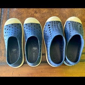 2 Pair Native & Old Navy Toddler shoes sz 11 & 12